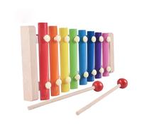 Glockenspiel Xylophone Wooden Eight-tone Xylophone For Beginners Hand-knocking Percussion Instrument