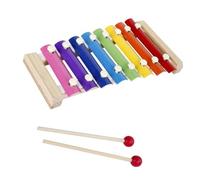 Glockenspiel Xylophone Wooden Eight-tone Xylophone Professional Percussion Instrument Beautiful Tone Easy To Play