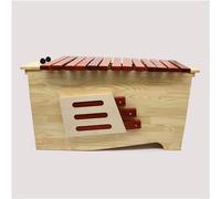 Glockenspiel Xylophone, Xylophone 13-Speaker Body Tone-Shifting Mahogany Xylophone Aluminum Xylophone(Mahogany,Large)