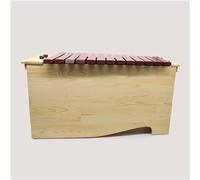 Glockenspiel Xylophone, Xylophone 13-Speaker Body Tone-Shifting Mahogany Xylophone Aluminum Xylophone(Mahogany,Medium)