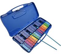 Glockenspiel Xylophone, Xylophone 25 Notes Glockenspiel Xylophone Hand Knock Xylophone Percussion Rhythm Musical 2 Mallets(3)