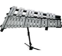 Glockenspiel Xylophone, Xylophone Percussion 30 Tone Aluminum Xylophone Glockenspiel with Stand
