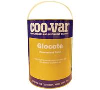 Glocote Fluorescent Paint - Yellow - 1 Litre