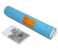 GLOCTO 100 x 15 ft Roll Rhinestone Flock for Stencil and Hotfix Rhinestones Compatible with Vinyl Cutting Machine