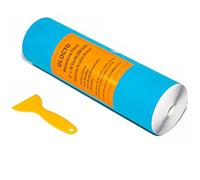 GLOCTO Rhinestone Flock in Roll 12" x 30 Feet for Rhinestone Template Stencil Rhinestone Flock for Hotfix Rhinestones and Vinyl Cutting Machine
