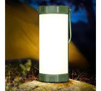 Glocusent Camping Lantern Rechargeable, 1200LM Brightness Camping Light, 80Hrs Runtime & 5000mAh, IP68 Waterproof, 5 Levels & SOS, Compact Camping Lights for Tents, Hiking, Blackout, Hurricane