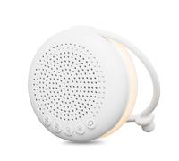 Glocusent White Noise Machine with Adjustable Night Light, 34 Soothing Sounds Portable Sound Machine, 1000mAh Rechargeable, Phone Connected&Timer, perfect for Baby Sleeping Nursery, Newborn Essentials