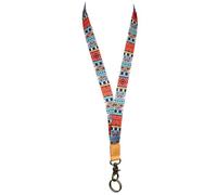 glodentai Lanyard for Keys, Cool Neck Strap Key Chain Holder, Long Lanyard for ID Badges Wallet (ethnic style)