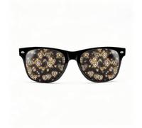 GloFX Ultimate Diffraction Glasses - 3D Rainbow Heart Effect - Great Edm, Concert, and Rave Accessory