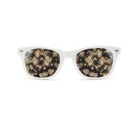 GloFX Ultimate Diffraction Glasses - 3D Rainbow Heart Effect - Great Edm, Concert, and Rave Accessory