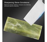 GLOGLOW 10000 Grids Mini Sharpening Stone, Sharpener Knife, Polishing Grinding Tool with Portable Case, for Small, Scissors, Chisels 10000 Grids Mini Sharpening Stone, Grindstone (Green)