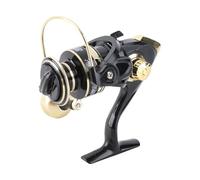 GLOGLOW 13+1BB Fishing Reel, Metal Spool, Smooth Casting High Speed Fishing Wheel, Left Right Handle for Saltwater (DF3000)