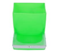 GLOGLOW 2Pcs Food Bowl Feeder Heavy Duty ABS Metal Front Chew Proof Feeding Equipment with Easy Install Mount for Hutch Cage