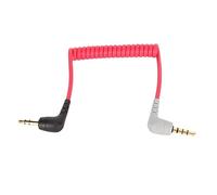 GLOGLOW 3.5mm Male to Male Connection Cable Lossless Angle Microphone Cable for SC7 Red for iPhone for Red