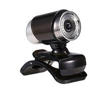 GLOGLOW 480P HD Webcam with 360° Rotation, USB Clip On Web Camera for PC Laptop and Desktop - Plug and Play Webcam for Video Conferencing Streaming and Online Meetings