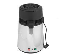 GLOGLOW 4L 750W Automatic Water Distiller Distilled Water Maker Portable Distillation Machine with Auto Shut-Off for Home Lab Kitchen CPAP Humidifier (UK Plug)