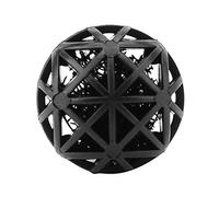 GLOGLOW 50Pcs Aquarium Filter Media, Bio Balls Biochemical Filter Porous Bio Ball with Cotton for Fish Tank Pond Water Quality Improvement, 16mm 26mm with Cotton