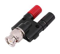 GLOGLOW Adapter - Easy Connection for Oscilloscope Professional HT311 BNC to 4mm Banana Plug Nan Nan