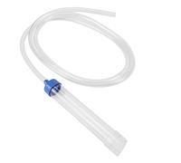 GLOGLOW Aquarium Siphon Tube, Gravel Cleaner Water Changer PVC Cleaning Tool for Small Tanks, Eco-Friendly Material, for Fish Tank Maintenance, Aquarium Care, Easy Cleaning, Home Pet Use