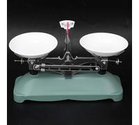 GLOGLOW Balance Scale, Scale with Weight Kit for Chemistry Physical Experiment Accessory Laboratory Teaching Tool Balance, Double Pan Mechanical Nan Nan (100g)