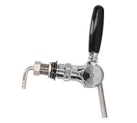 GLOGLOW Beer Draft Faucet, Kegs & Kegging Control Tap Faucet Replacement Beer Dispenser Tap with Handle Gasket Easy to Operate for Home Brewing Draft,