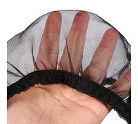 GLOGLOW Bird Cage, Bird, House Nylon Mesh Cage Cover Breathable and Elastic Design Washable Pet Accessory for Round Square Birdcages Parakeet Macaw African Seed (Black)