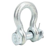 GLOGLOW Bow Type Anchor Shackle with Nut for Ship Lifting Machine, Lifting Machine, Long Service Life Bow Type Anchor Shackle with Nut for Ship Nan Nan (3.25t)