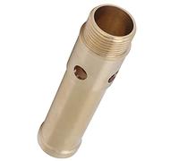 GLOGLOW Brass Bubbling Fountain Nozzle, with Injector Effect for Garden Pond Landscape Decoration, Outdoor Water Sprinkler, Foam Pond Aerator (1 inch 32mm Outer Wire)