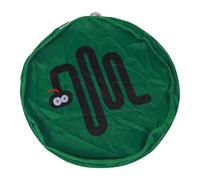 GLOGLOW Cat Fast Rolling Ball Play Mat, Interactive Motion Activated Moving Ball Toy Snake Pattern Design with Oxford Cloth Steel Wire for Indoor Home Entertainment (Green)