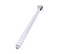 GLOGLOW Ceiling Mount Shower Arm Ceiling Shower Arm Straight Rain Stainless Steel Square Head with Concealed Pipe Design for Installation Bathroom (51CM)