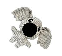 GLOGLOW Dog Chew Toy Plush Chew Resistant Dog Toy Bite Resistant Interactive Plush Toys with Cute Animal Shape Collapsible Design for Medium Dogs Cats Pets Supplies (Grey Koala)