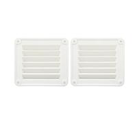 GLOGLOW Efficient Side Wall Air Vent, Suitable for Vents When Working at Sea, Practical for Marine Vessels and Suitable for Covers (White)