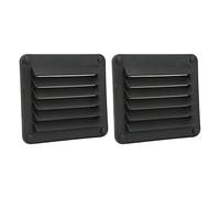 GLOGLOW Efficient Side Wall Air Vent, Suitable for Vents When Working at Sea, Practical for Marine Vessels and Suitable for Covers (Black)