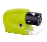GLOGLOW Electric Knife Sharpener, ABS Multifunctional Tool, Serrated and Kitchen Sharpener with Suction Cups for Home and Office Use (Big Box)
