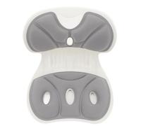 GLOGLOW Ergonomic Chair Cushion with Back Support, Back & Cushions Lumbar Support Breathable Fabric Petal Shaped Office Chair for Good Posture Correction and Pain Relief (Gray)