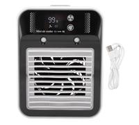 GLOGLOW Evaporative Air Cooler Humidifier, Lightweight Portable Mini Silent Lightweig Air Conditioners for Bedroom Office Camping Car