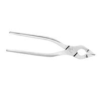 GLOGLOW Flat Pliers for Leather Craft, 45# Steel Leather Plier Clamp with Cutting Nipper, Essential Tool for Enthusiasts Creating Bags
