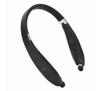 GLOGLOW Foldable Headset, Lightweight ABS, Stereo Wireless Earphones with Extended Range, Sports Use, Up to 18 Hours Talk Time