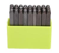 GLOGLOW Hand Stamping Kit for Jewelry Making, Metal Stamping Tools 40Cr Carbon Steel Punch Set with High Clarity Fonts for Personalized Jewelry and Metal Imprinting (Lowercase)