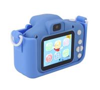 GLOGLOW Kids Digital Camera 2.0 Inch HD IPS Screen Dual Cameras 1080P Video Selfie with Photo Frame Games and Music for Boys Girls Ages 3-12 (Blue)