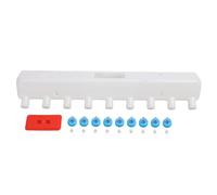 GLOGLOW Lamb Teat Milk Feeder Equipment, 9 Nipples Design Lamb Raising Equipment Livestock Teat Milk Feeding Tool ABS Lamb Feeder for Piglet Goat Calf