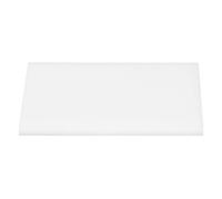 GLOGLOW Leather Punch Board Punch Pad White Plastic Tear Resistant Glossy Surface with Noise Reduction Shock Absorption for Hole Punches Punching Tools Leather Cutting