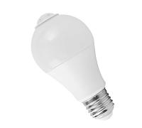 GLOGLOW LED Motion Sensor Light Bulb E27 Infrared Body Sensor Bulb 9W Motion Activated with Auto OnOff for Hallway Corridor Indoor Lighting