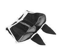 GLOGLOW Masks Knitted Fabric and Mesh Fly Mask 3D Eye Mesh Full Visibility Breathable Elastic Face Protection for Riding Pasture Turnout Horse Fly Mask for Horses with Ears Soft Sports (Hook and