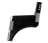 GLOGLOW Men's Sideburn Beard Comb, Stylish Compact Portable Sturdy Durable ABS Material Beard Shaping Tool Suitable for Family and Travel Use