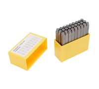 GLOGLOW Metal Stamping Kit 40Cr, Carbon Steel Jewelry Metal Stamp Set Metalworking Stamps for Jewelry Making Woodworking Leather Crafts with Precise Edges (Lowercase)