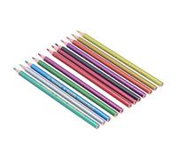 GLOGLOW Painting Tools Bright Coloring Pencils with Metallic and Fluorescent Painting Tools for Adults Kids Art Coloring Drawing Sketch Graffiti 12PCS Colored Pencils, Art (metallic colored lead)