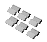 GLOGLOW Reinforced Overlapping Glass Clamps for Greenhouse Panels Windows Glass Doors Door Accessories Multi Purpose Panel Holders 50Pcs Stainless Steel Frame Clips Nan
