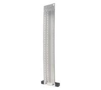 GLOGLOW Resistant Stainless Steel Carpentry Rules with a Clear Scale for Precise Brands, Ideal for Home Improvement Projects (12 inches)
