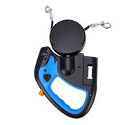 GLOGLOW Retractable Dual Dog Leash, 360 No Winding USB Charging 9.84ft per Lead for Two Small Dogs Under 25lbs with LED Light Waste Bag Dispenser for Night Walk Hands Free Control Dog (3 Meter /